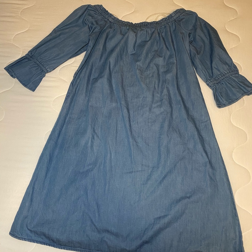 denim dress